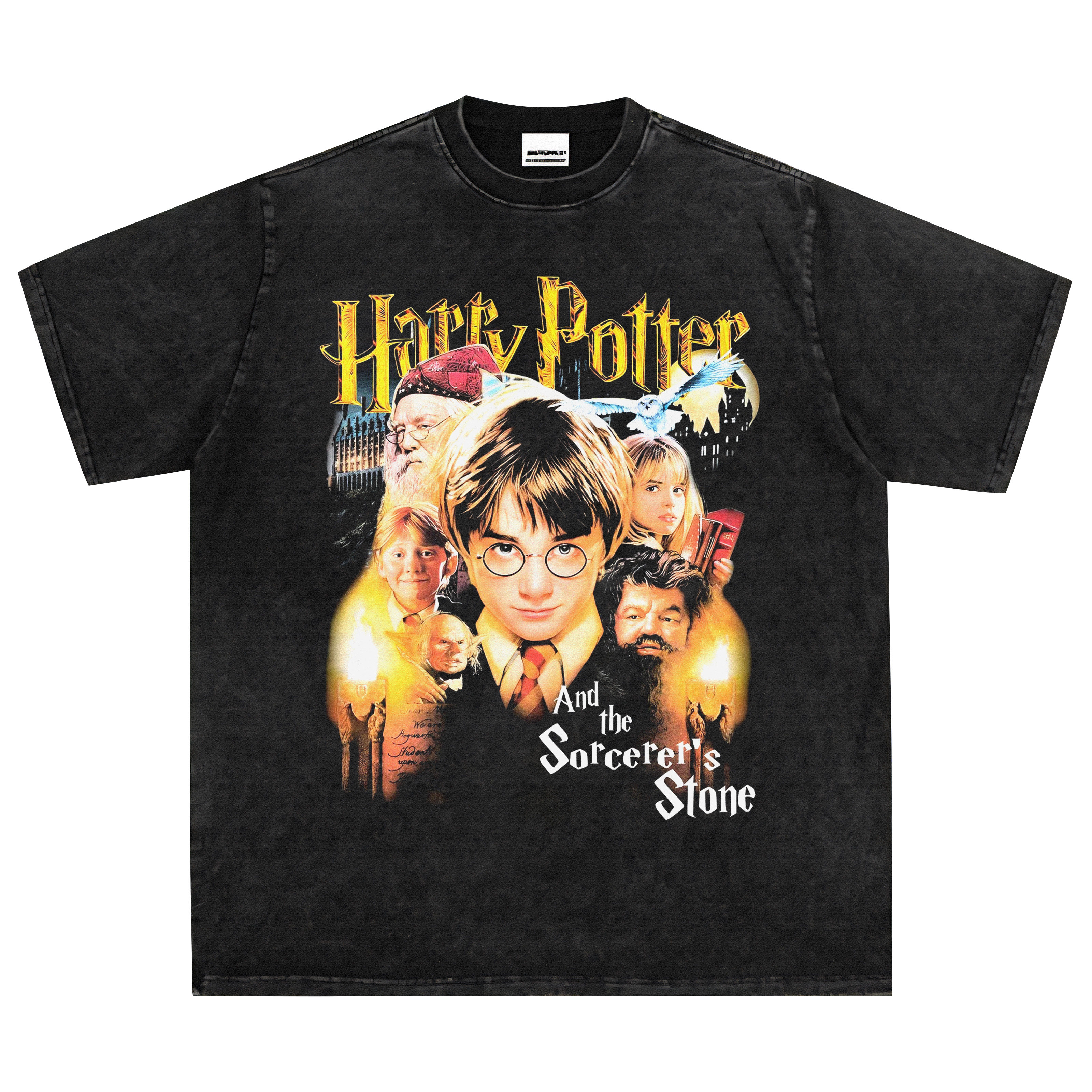 harry potter 哈利波特电影t恤美版印花短袖斯内普赫敏霍格沃兹