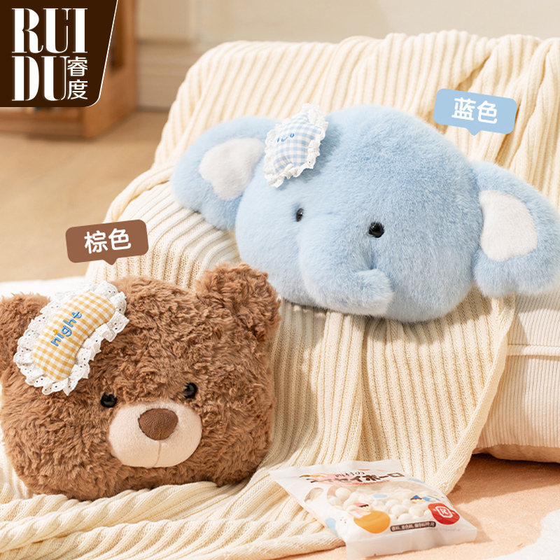 卡通热水袋充电款暖手宝