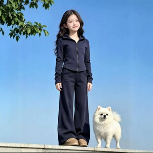 女童早秋薄款洋气套装青少年女装学生初中生搭配2026新款秋季童装