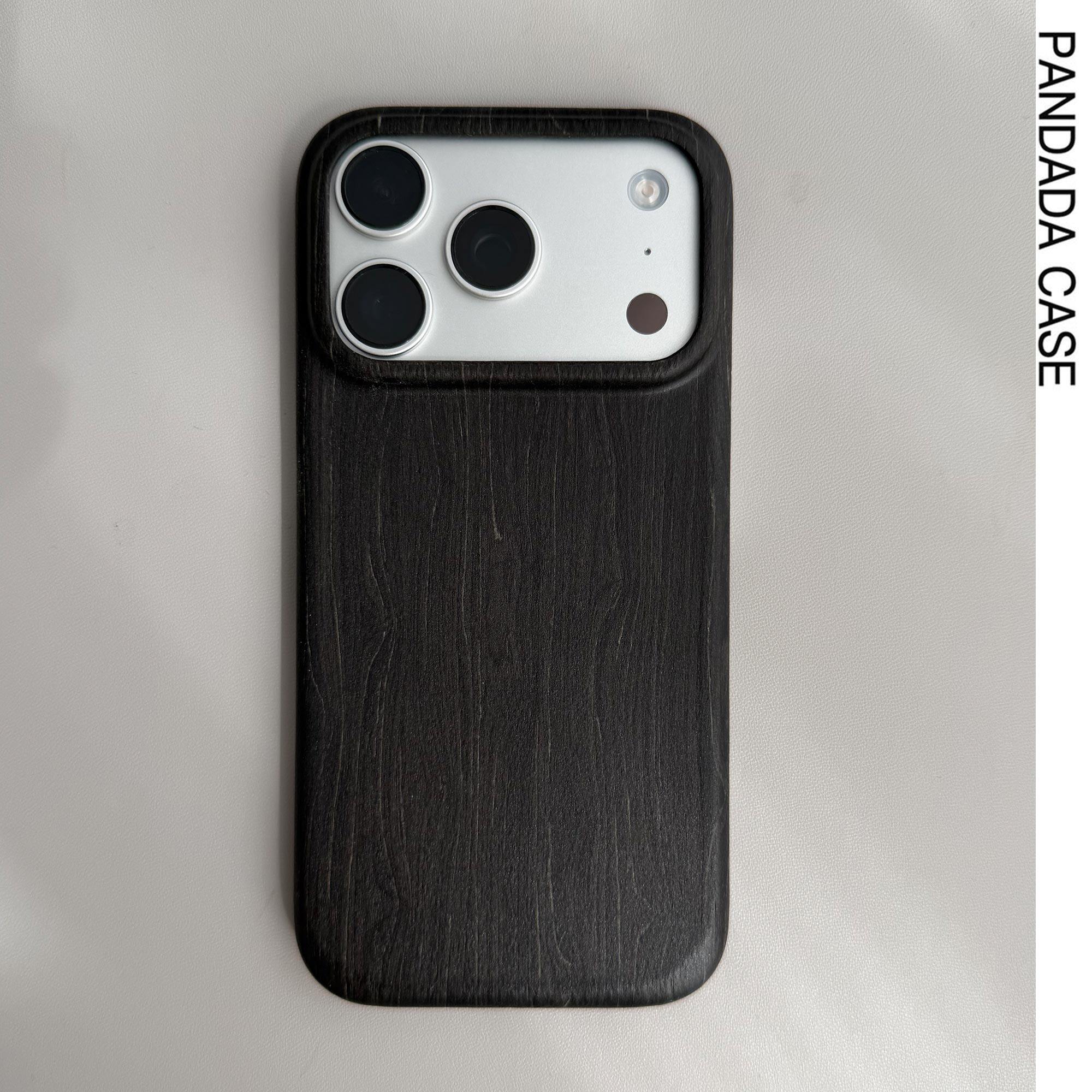 适用于苹果iphone 18pro胡桃木手机壳实木胡桃木手机壳苹果17小众高级木质苹果18promax air芳纶纤维木质壳