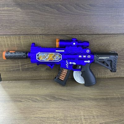 儿童电动玩具枪声光音效步枪手枪声光喷雾枪骏奇战队216-HJQ530-K