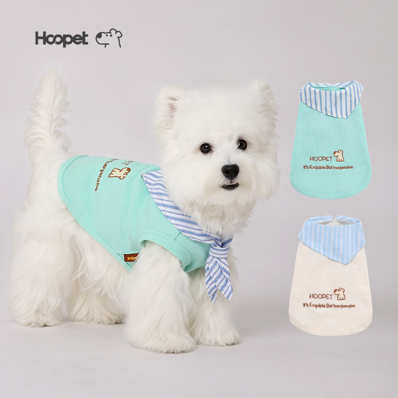 Hoopet夏天小狗薄款衣服狗狗衣服