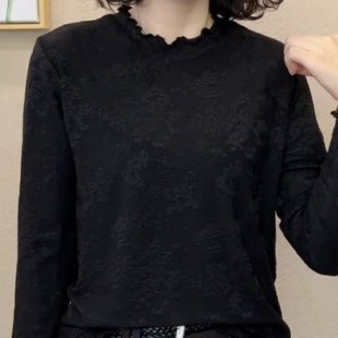 1012.2026春秋新款妈妈装长袖T恤女百搭打底衫遮肉洋气上衣