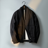 新面料羽绒服假两件毛线领民族风冬装外套钱塘6016-1078P495，男装民族服装，钱塘大厦6016