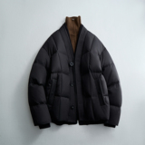 豆腐块格子羽绒服外穿羽绒衣风民族冬装米色6016-25118P400，男装民族服装，钱塘大厦6016