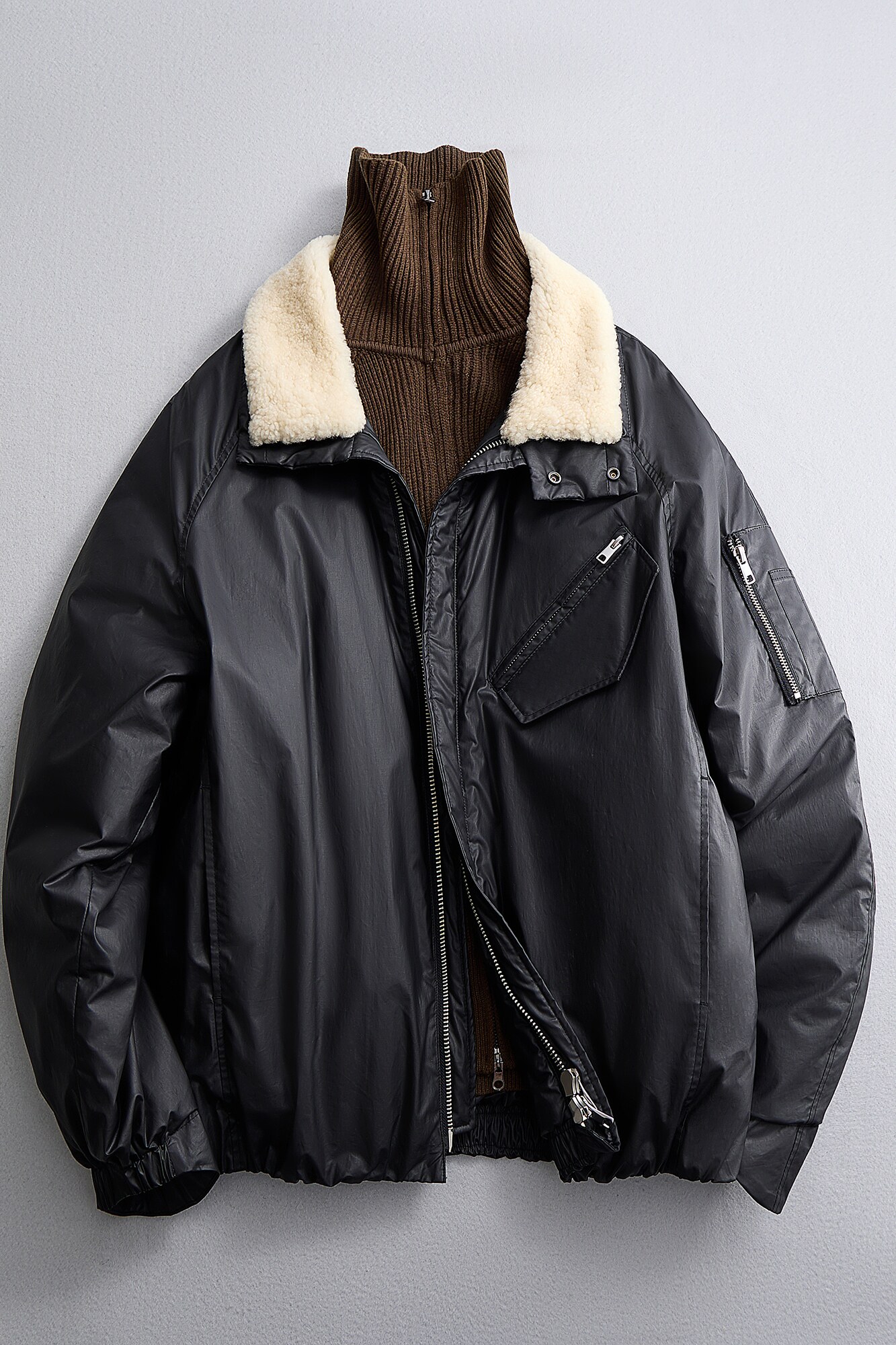 2025新款羽绒服毛领可脱卸休闲机车风冬装外套6016-9151P525,男装羽绒服,钱塘大厦6016