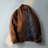 新面料羽绒服假两件毛线领民族风冬装外套钱塘6016-1078P495，男装民族服装，钱塘大厦6016