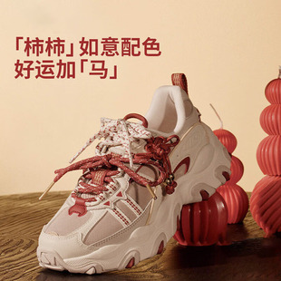 李宁猫爪LITE 3丨经典休闲鞋女2026春季新款新年运动鞋AGCW004