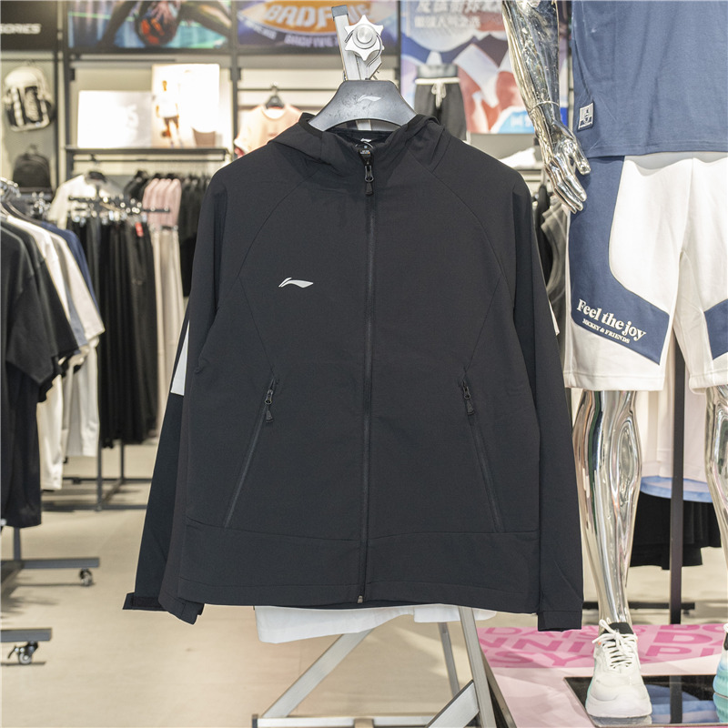 李宁运动风衣男子2025秋季款外套