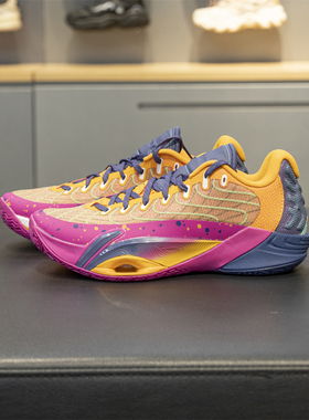 李宁空袭12空袭12 jungle POP篮球鞋男2025冬季新款运动鞋ABAV067