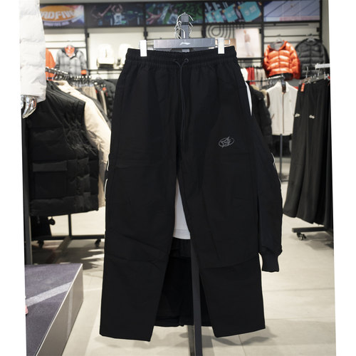 李宁韦德系列运动长裤直筒裤长裤