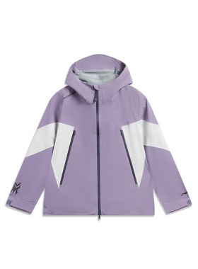 李宁单层冲锋衣女2026春季新款时尚百搭休闲夹克上衣外套AEMW014