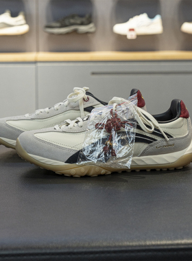 李宁运动休闲鞋男鞋2025冬季新款心流减震回弹百搭运动鞋AGCW002