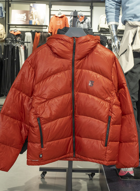 李宁运动羽绒服男2025冬季新款短款羽绒服保暖连帽外套AYMV501