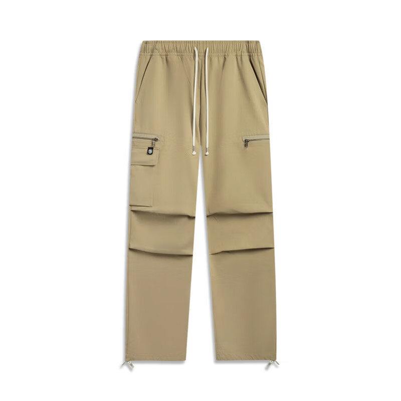 李宁反伍BADFIVE休闲长裤男2026春季新款直筒伞兵运动裤AKXW039,运动服/休闲服装,运动长裤,淘宝优惠券,粉丝福利购,淘宝优惠卷