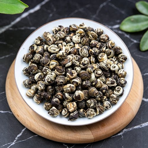 横县茉莉花茶[白毫龙珠][清香][四窨][云南茶胚]