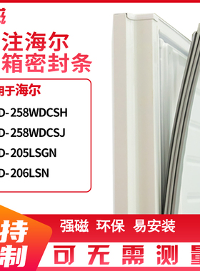 适用海尔BCD-258WDCSH 258WDCSJ 205LSGN 206LSN冰箱密封条门封条