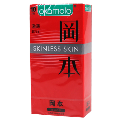 冈本 天然胶乳橡胶避孕套（激薄) 10片/3只