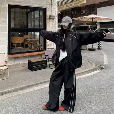 2025秋女运动休闲套装户外两件套