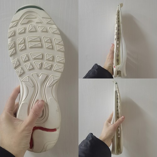 子弹 max97 鞋底替换大底球鞋修复维修防滑贴手工更换磨损鞋底