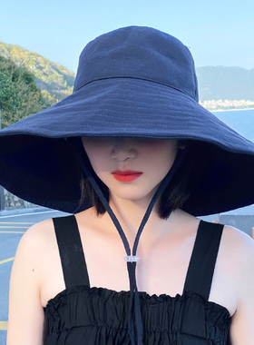 夏季遮全脸防紫外线防晒帽子女款