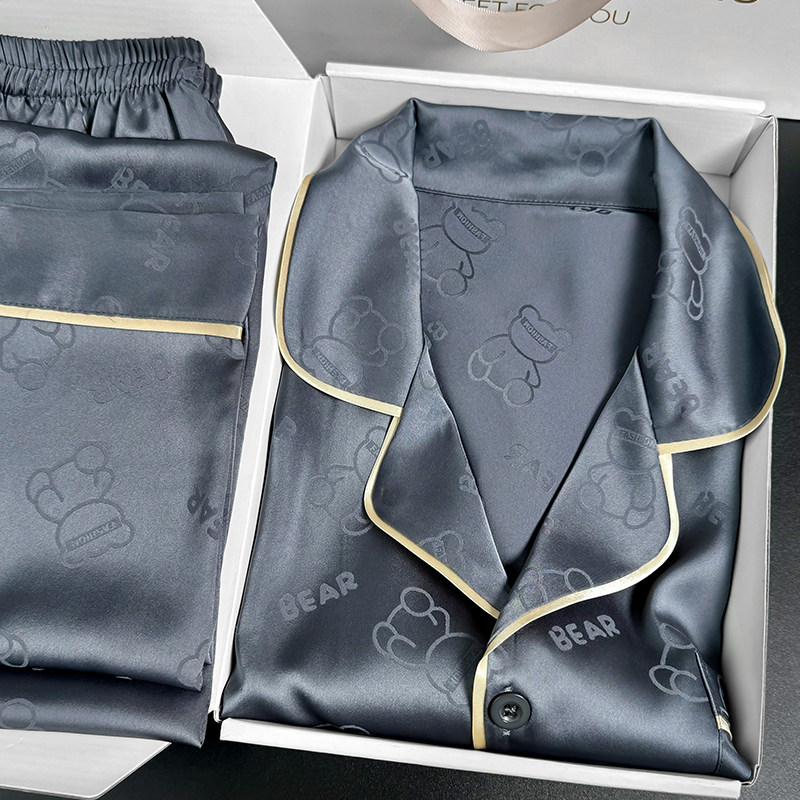 520情人节礼物送男友老公男士实用惊喜冰丝睡衣高级感生日的礼盒