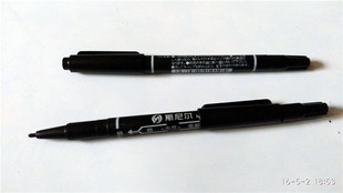 包邮双头儿童绘画勾线笔画画笔大小双头记号笔水性记号笔粗细批发