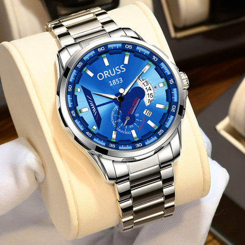 奥瑞时潮流时尚男夜光手表全自动