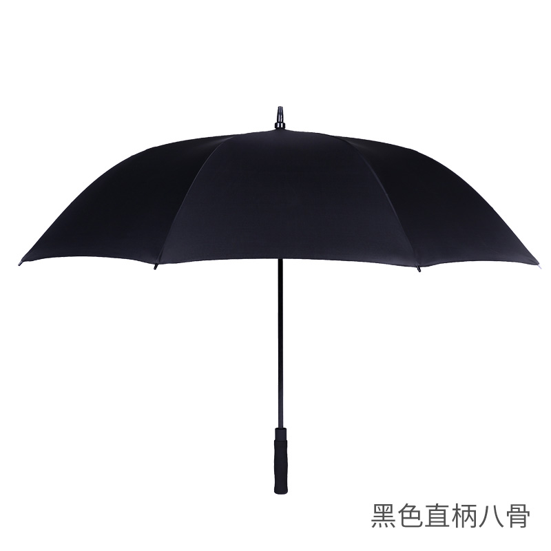 susino梅花伞 男士12骨长柄雨伞大号双人加固抗风黑色商务直柄s伞