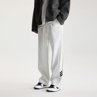 【付辛博同款】COLDSTONE美式休闲活页条纹休闲长裤小众设计日常