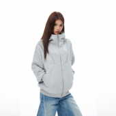 COLDSTONE 外套秋冬 男女同款 美式 休闲解构夹克连帽立领工装