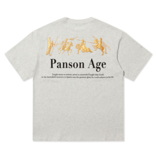 COLDSTONE 美式斯巴达时代印花潮牌圆领情侣短袖T恤体恤男女