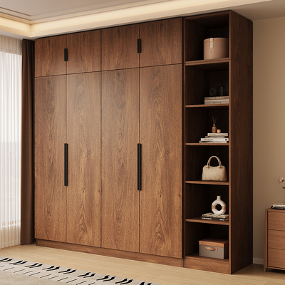 衣柜家用卧室出租房用经济型定制组装儿童小户型实木质收纳柜衣橱