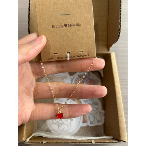bm手链女新款小爱心吊坠手饰精致爱心链手链靠谱国内代购正品