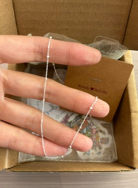 bm项链女生新款超细精致锁骨链choker国内代购正品brandymelville