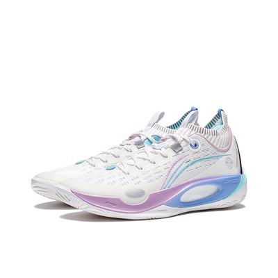 李宁男款低帮缓震篮球鞋