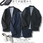 商务休闲通勤西服透气西装 日本coolmax 男士 新款 纯色外套潮 春季