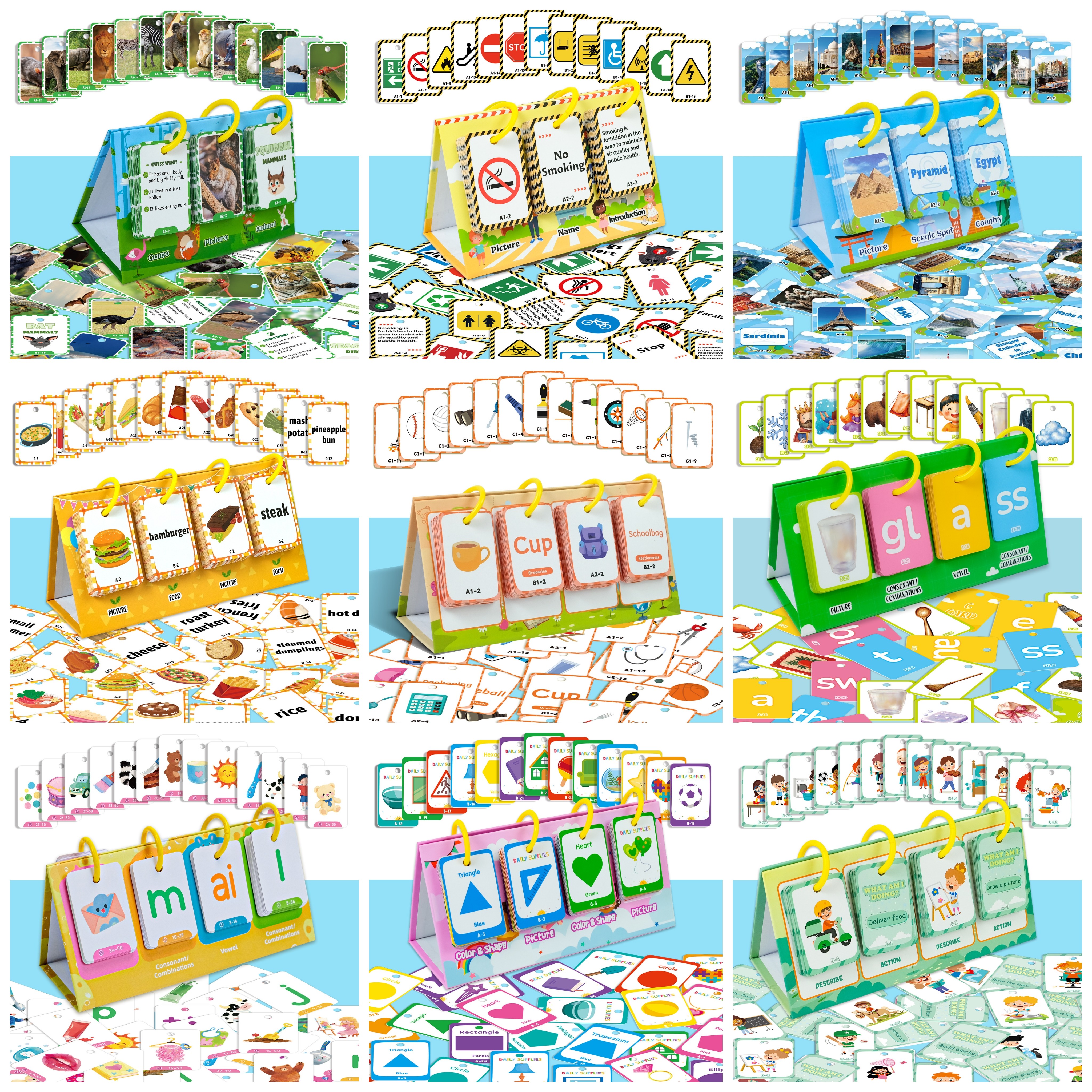 跨境外贸11款1082张英语启蒙卡片单词拼读组句全英文造句学习闪卡,玩具/童车/益智/积木/模型,早教闪卡/潜能开发卡,淘宝优惠券,粉丝福利购,淘宝优惠卷