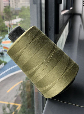 涤纶果绿色缝纫机缝纫线大卷高速