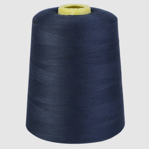 缝纫线402细线大卷5000米宝塔线纯涤纶缝纫机高速线锁边黑色