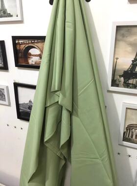 面料布料婚庆背景摄影视挂布艺术品沙发桌布台生日画展布展浅绿色