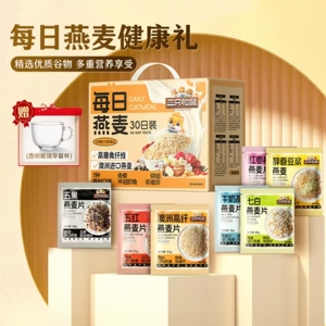 新品三只松鼠坚果水果酸奶燕麦片