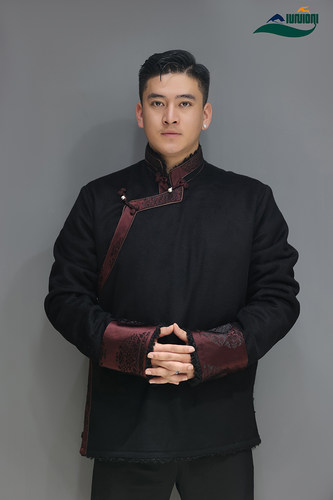 2021年新款藏装外套男装冬季藏服加绒藏式上衣女藏族传统棉衣大码