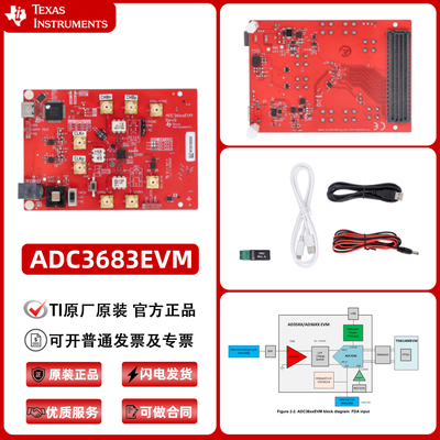 ADC3683EVM ADC3683 双通道18位65MSPS低噪声超低功耗ADC评估模块