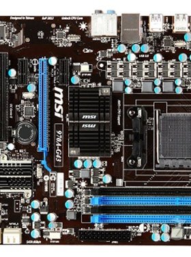 MSI/微星 970A-G43 主板 三个月保修 am3+ fx 超870 980