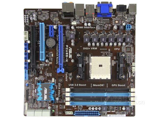 Asus/华硕 F2A85-M2 FM2全固态全集成高清接口