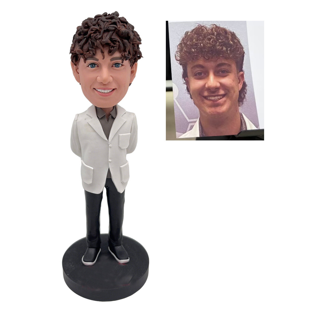 单人全身定制软陶人偶真人手办摇头公仔（Custom Bobbleheads)