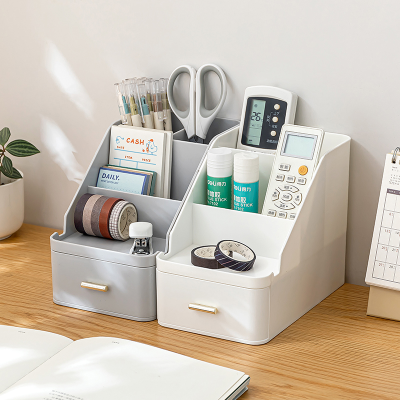 凤全桌面收纳盒学生抽屉式