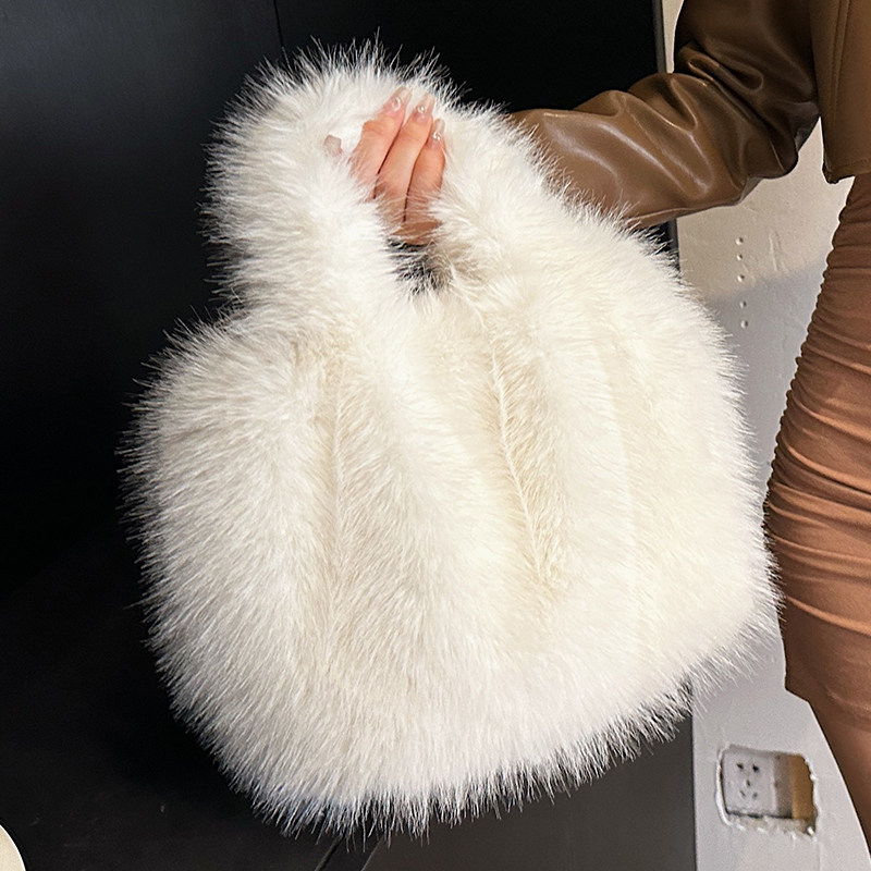 毛绒包包女包大容量2025新款高级感单肩手提包毛茸茸通勤水桶包,箱包皮具/热销女包/男包,水桶包,淘宝优惠券,粉丝福利购,淘宝优惠卷