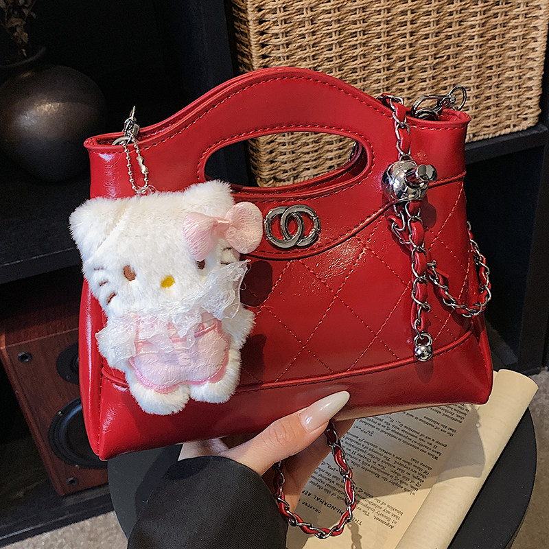 小香风手拎小包包女包2025新款高级感百搭通勤小方包链条斜挎包,箱包皮具/热销女包/男包,小方包,淘宝优惠券,粉丝福利购,淘宝优惠卷